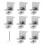 Solar Panel Mounting Brackets,24pcs Aluminum Solar Panel End Clamp 30-45mm Adjustable H, Solar Panel Mount 3