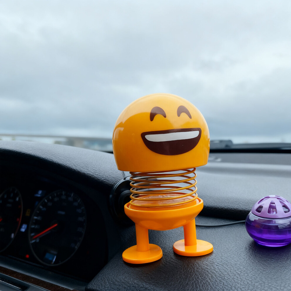 Funny Car Bobble Head Spring Toy 7293282129146