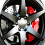20x 21mm Wheel Lug Nut Covers Grey 1