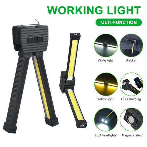 Portable Folding Work Light Multi-Function Flash Light Emergency Outdoor Camping Light Lighting USB Charging 1