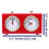 Mechanical Chess Timer Retro Large Dial Design Official Clocks Timer No Battery Needed for Chess Game Timer Clock 8