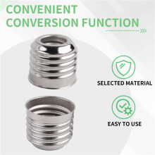 E27 to E14 Lamp Holder Converter Fireproof Socket Base Converters Light Bulb Adapter Conversion Lighting Accessories
