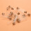 20Pcs 11X32Mm Tiny  Empty Clear Cork Glass Bottles Vials 2Ml 10