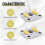 5Pcs AS5600 Magnetic Encoder Magnetic Induction Angle Measurement Sensor Module 12Bit High Precision 5