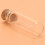 20Pcs 11X32Mm Tiny  Empty Clear Cork Glass Bottles Vials 2Ml 8