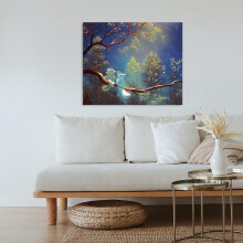 DIY Diamant Schilderij Elf in Het Bos Strass Volledige Cirkel Diamant Muurschildering Slaapkamer Decoratie