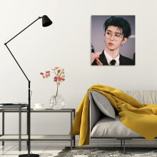 DIY Diamant Schilderij Kits voor Volwassenen, Volledige Boor Kristal Strass Schilderen Kit voor Huisdecoratie Fan Chengcheng