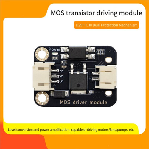 Module de Commande MOSFET Haute Puissance pour  : Contrôle de Vitesse et Variation D'Intensité par Modulation de Largeur D'Impulsion (PWM). 1