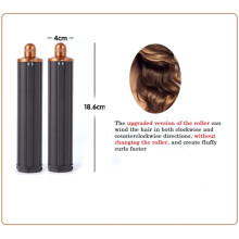 3PCS 2In1 Long Curling Barrels 40MM Adapters for Airwrap Supersonic Hair Dryer Automatic Curling Attachment