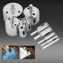 Diamantboor 6-50Mm Keramische Tegel Keramiek Glas Porselein Marmer Gatenopener (10 Stuks)