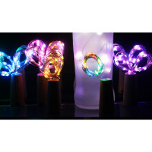 Kurkfleslicht 2M DIY LED-Lichtbalk Licht Verjaardagsfeestje Wijnflessenstop Lichtbalk Rood Licht