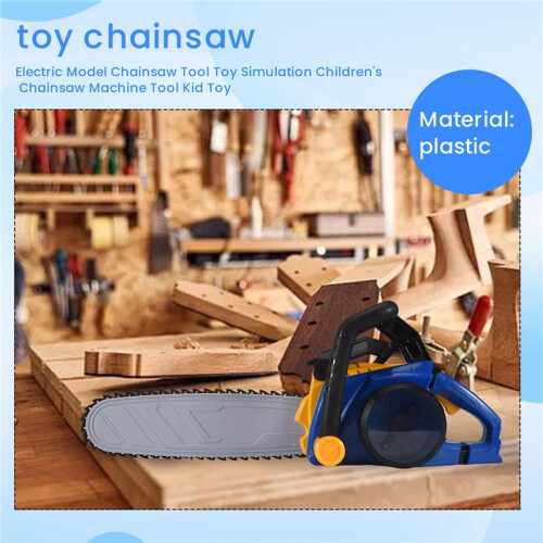 Electric Model Chainsaw Tool Toy Simulation Children's Chainsaw Machine Tool Kid Toy