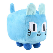 Enorme Pet Simulator X met Blauwe Kat Gevulde Poppen Spelletjes Knuffels Kawaii Plushie Kids Gift