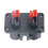 4pcs 45A 600V Power Plug Cable Connectors for Anderson Plug Connector Fixed Mounting Bracket Panel Power Plug Connector 6
