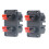 4pcs 45A 600V Power Plug Cable Connectors for Anderson Plug Connector Fixed Mounting Bracket Panel Power Plug Connector 5