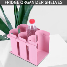Refrigerator Organizer,3-Layers Kitchen Rack Storage Shelf,for Can Beer,Wine Bottle,Fridge Organizer Shelves,