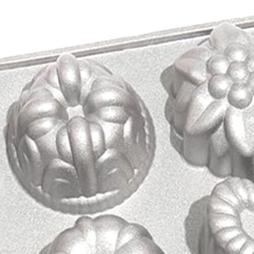 Charms Cast Pan,6 Different Shapes, Charming Combination,Diy Cake Pan,Pan,Silver