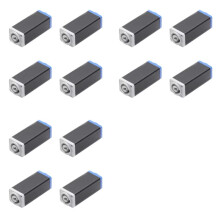 12-Teiliger Powercon-Koppler-Anschluss, Netzteil-Docking-Verlängerungskopf für Bühnenlicht, DMX512-Lichtstromanschluss