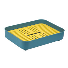 Nordic Rectangle Shape Drain Basket Storage Rack Tea Dessert Tray Home Storage Shelf Kitchen Tool for Fruit Vegetable B