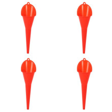 4X Multi-Function Car Fueling Funnel Gasoline Engine Oil Additive Motorcycle Agricultural Machinery Funnel Red