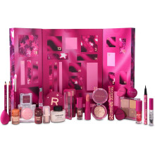 Revolution Beauty Makeup Advent Calendar 2025, 24 Must-Have Products, Set with Lip Gloss, Highlighter, Blush, Brushes and Mascara,