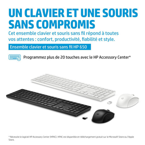 HP HP 650 Wireless Keyboard And M 2