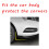 ABS Front Bumper Lip 4-Piece Kit 12