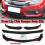 ABS Front Bumper Lip 4-Piece Kit 17