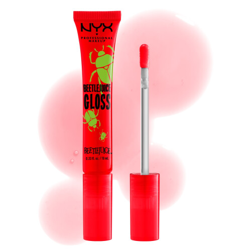 Nyx Professional Makeup X Beetlejuice Błyszczyk Do Ust Pomegranate Clout 1