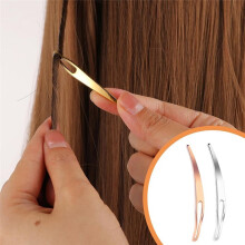 9 Piezas de Gancho de Crochet para Rastas para Cabello, Aguja Loc para Rastas con 2 Herramientas Entrelazadas de 0,5 mm, 0,75 mm y 1 mm para Tejer A