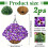 2 Sets of Artificial Plant Hanging Baskets 7