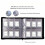 PSA Slab Binder Holds 60 PSA Slabs 6-Pocket Graded Card Binder Storage Black 3