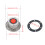 Metal Trailer Hub Cap 343-4024 9