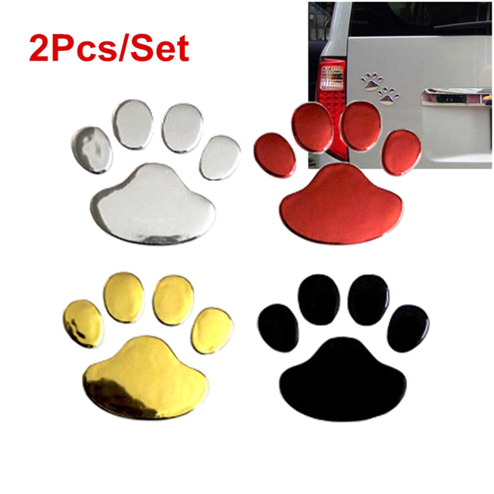 Set Of Two Dog Paw Decals For Cars 7293282128651
