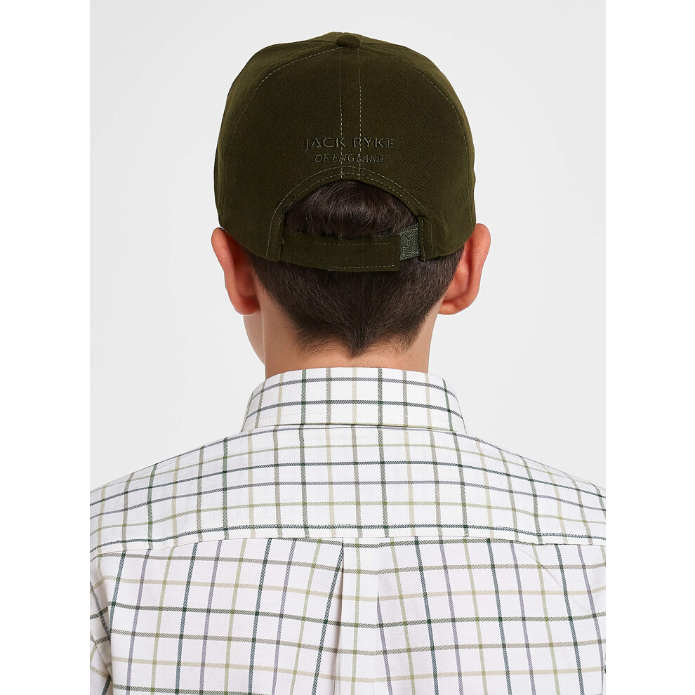 Jack Pyke Childrens Junior Stealth Baseball Cap Green