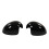 Glossy Black Door Mirror Covers Pair for Mini 20