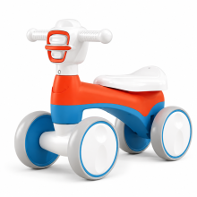 Toddler 4-Wheel Ride-On Balance Bike Ages 1-3