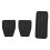 3x Pedal Pads Rubber T4 Transporter 1990-2003 15