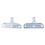 2x M10 Ball Stud Brackets for Gas Strut Supports 13