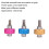 Short Cross Flat Screwdriver 3 Pack 11
