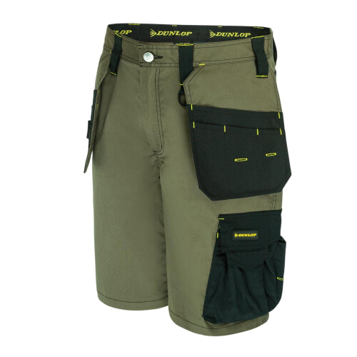 Dunlop (M, Khaki) Dunlop Mens On Site Work Shorts 2