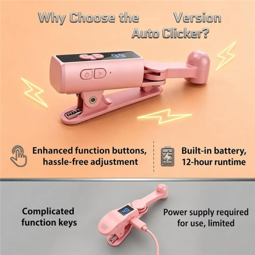 Wireless Rechargeable Auto Clicker for ,Tapper for Live, Screen Auto Screen for Live Stream 2