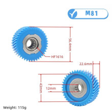 Nylon-Zahnrad für Ananda M81 Mittelmotor, Mechanisches Ersatzteil, Reparaturteile