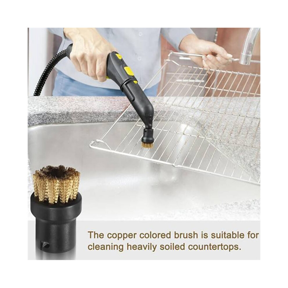 For Sc1 Sc2 Sc3 Sc4 Sc5 Easyfix Steam Cleaner Replacement Nozzle Brush Stubborn Stain Remove Nylon Brush Nozzle 4712562689819