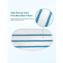 8pcs Steam Mop Pads for PurSteam ThermaPro 10-in-1 and ThermaPro Steam Mop Cleaner,Microfiber Pur Steam