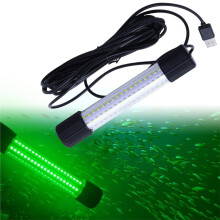 Underwater LED Fishing Light, Night Fishing USB Fishing Light, Multiple Colors, Portable Fishing Light, High Brightness