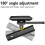 CNC Aluminum Bike Computer Mount 180 Adjustable Extension Bracket for Speedometer Headlight Camera 1