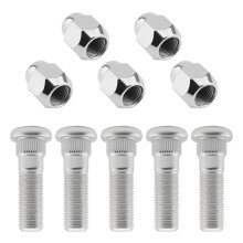 10pcs M12 X 1.25 Wheel Lug Stud and Nuts 28365FE001 28171AJ000 10.9 Grade for 60 Degree Tapered
