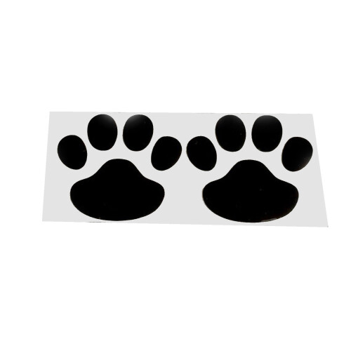 2 Pack PVC Paw Sticker for Vehicle Exterior 1