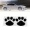 2 Pack PVC Paw Sticker for Vehicle Exterior 9